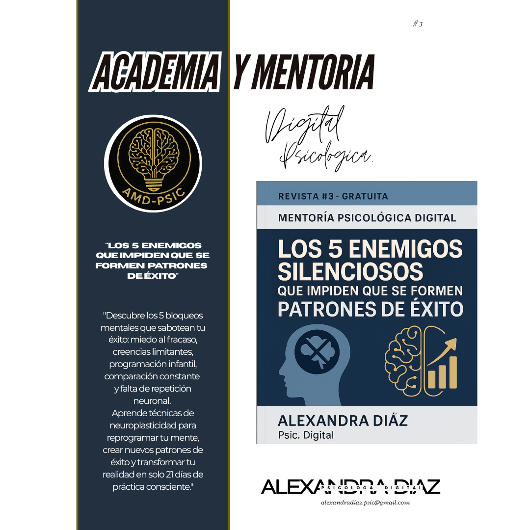 LOS 5 ENEMIGOS SILENCIOSOS QUE SABOTEAN TU EXITO /Revista Digital