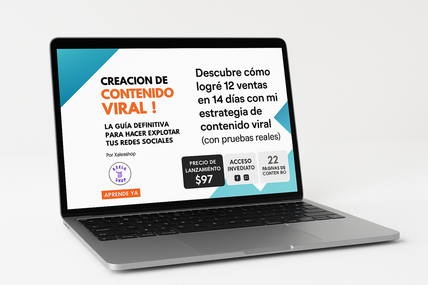CURSO CONTENIDO VIRAL QUE CONVIERTE-DE 0 A 12 VENTAS EN 14 DIAS
