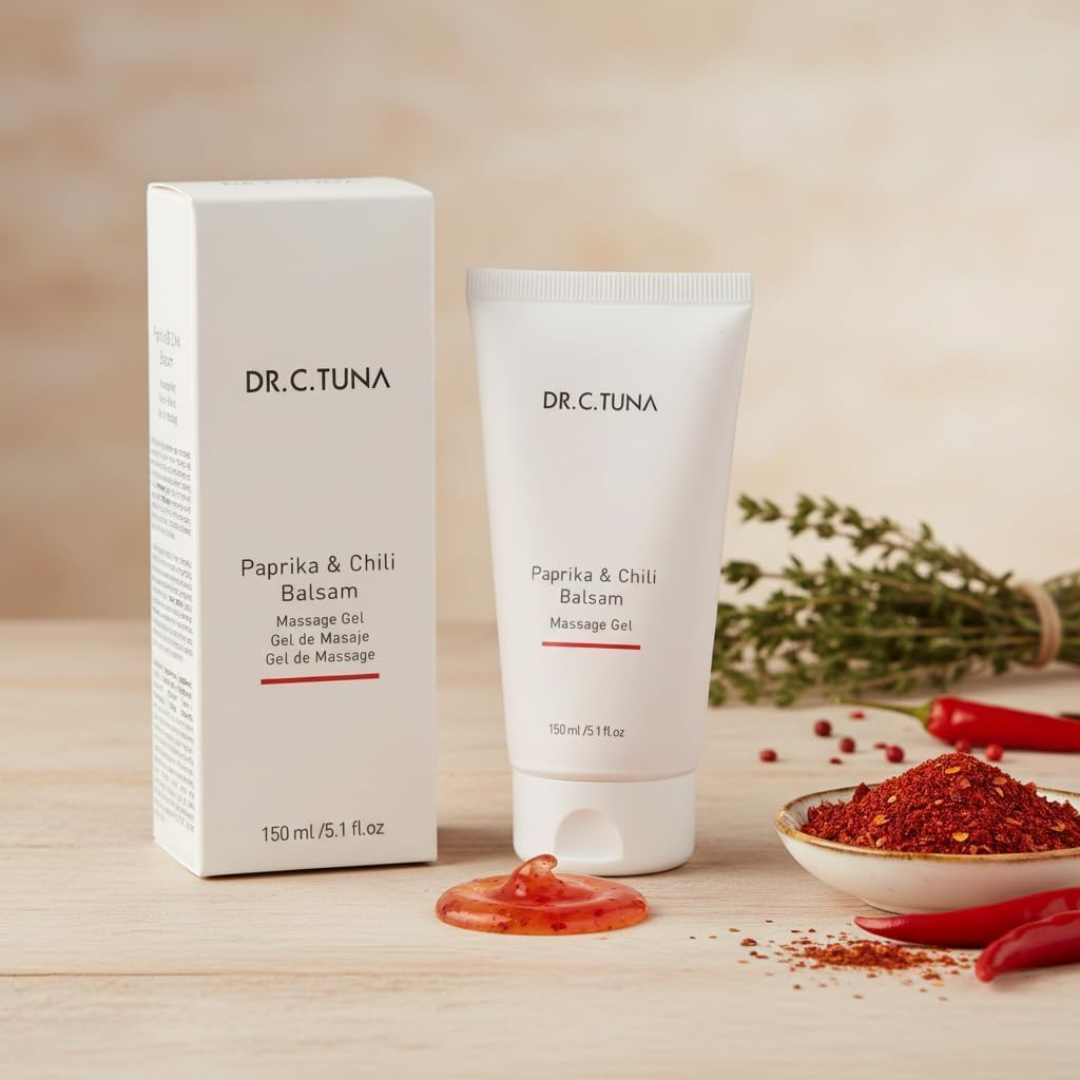 DR.C.TUNA — Gel de Masaje Bálsamo de Pimentón y Chile | Farmași