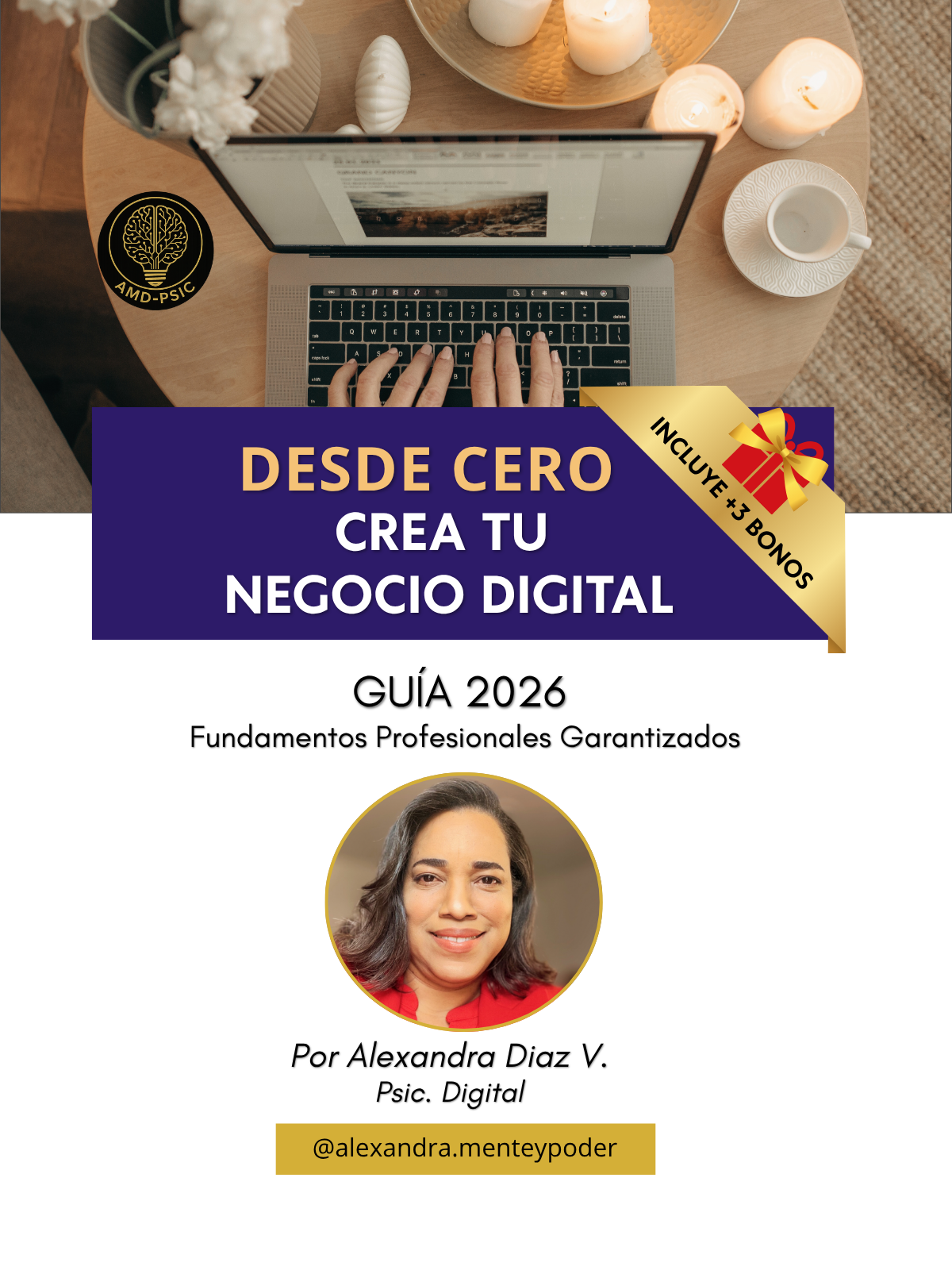 🎓 GUÍA 2026: Crea tu Negocio Digital desde Cero + 3 Bonos