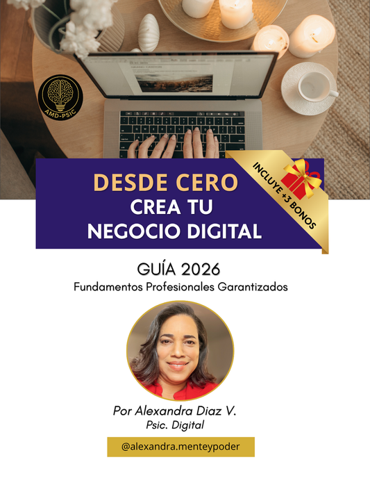 🎓 GUÍA 2026: Crea tu Negocio Digital desde Cero + 3 Bonos